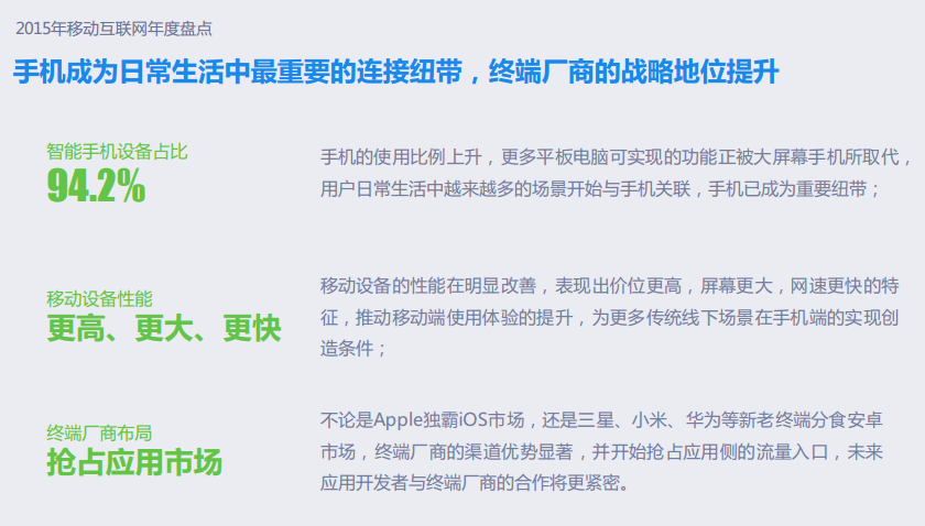 2015移動互聯網行業發展報告(組圖)